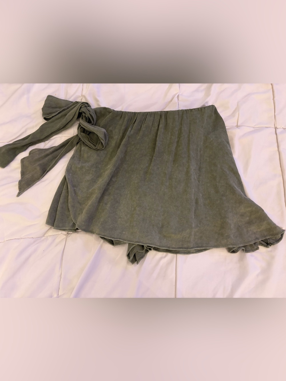 Mustard Seed Olive Green Skort